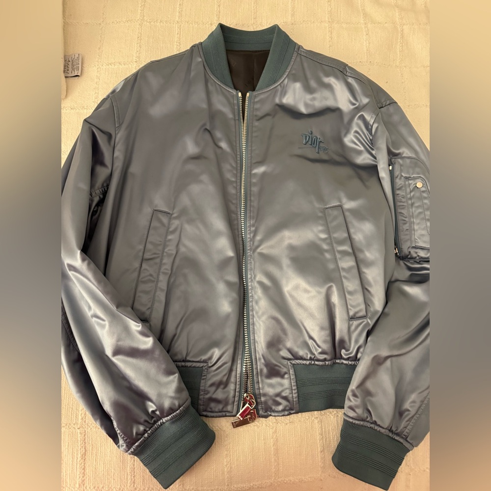 Blue Bomber Jacket